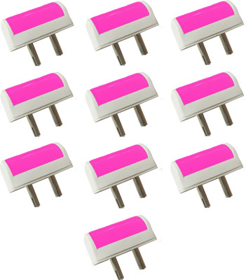Imperial 0.5 W Eye Safety Compliance Decorative 2 Pin, Plug & Play LED Bulb(Pink, Pack of 10)
