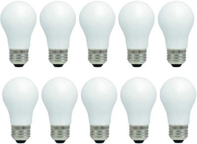Tip 'n' Top 6 W Globe E27 LED Bulb(Yellow, Pack of 10)