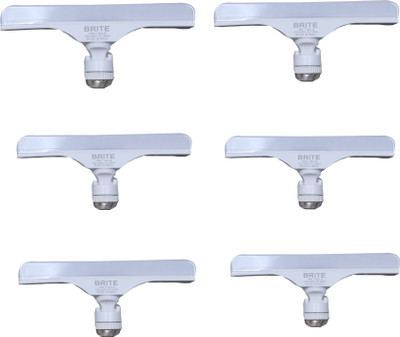 BRITE TRADERS 10 W Basic T-Bulb B22 LED Bulb(White, Pack of 6)