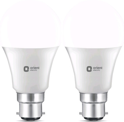 Orient Electric 10 W Basic Standard B22 LED Bulb(White, Pack of 2)