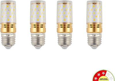 Eve Hanger 12 W Basic Decorative E27 LED Bulb(Yellow, White, Pack of 4)