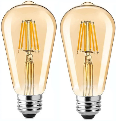pinkparifashion 4 W Basic Capsule E27 LED Bulb(Yellow, Pack of 2)