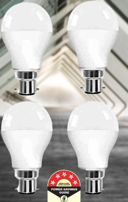 Dunagiri 9 W Basic Round B22 D LED Bulb(Clear, Pack of 4)