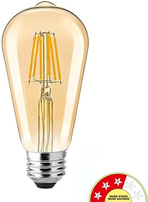 Eve Hanger 4 W Decorative E27 Basic LED Bulb(Yellow)