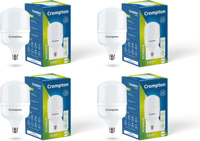 Crompton 60 W Basic Standard B22 LED Bulb(White, Pack of 4)