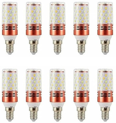 Baslash 4 W Basic Standard E14 LED Bulb(White, Pack of 10)