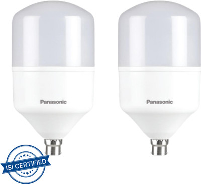 Panasonic 30 W Basic Standard B22 LED Bulb(White, Pack of 2)