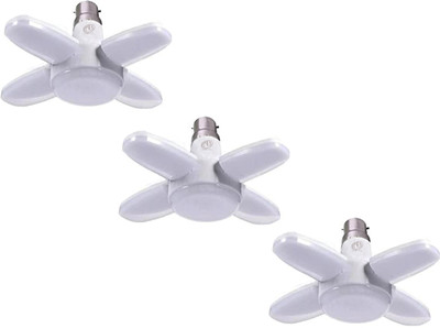 ambert 25 W Basic Decorative B22 LED Bulb(White, Pack of 3)