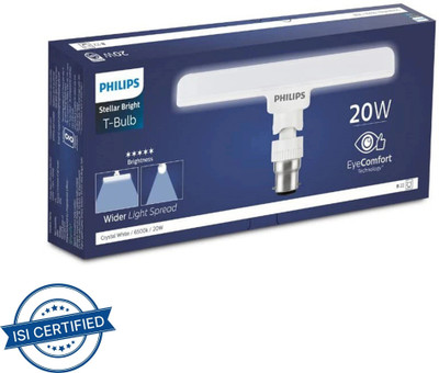 PHILIPS 20 W Basic T-Bulb B22 LED Bulb(White)
