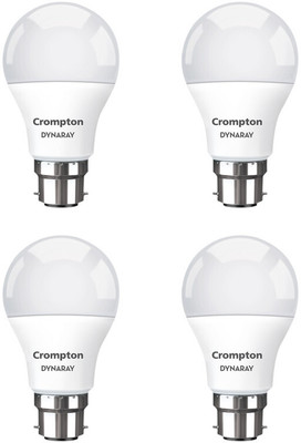 Crompton 9 W Basic Standard B22 LED Bulb(White, Pack of 4)