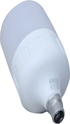 BRITE TRADERS 30 W Round B22 LED Bulb(White)