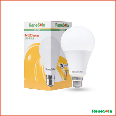 Renesola 5 W Basic Round B22 LED Bulb(Yellow, Pack of 4)