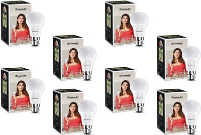 Gold Medal 12 W Basic Standard B22 LED Bulb(White, Pack of 8)