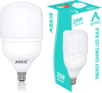 ARKIS 20 W Basic Standard B22 D LED Bulb(White)
