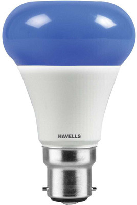 HAVELLS 7 W Basic Standard B22 LED Bulb(Blue, Pack of 2)