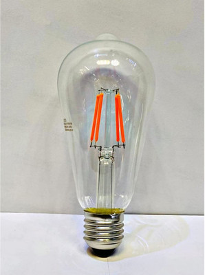 ARTDECOR 4 W Basic Standard E27 LED Bulb(Red)