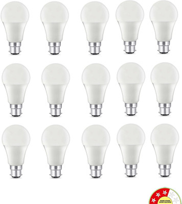 Eve Hanger 15 W Basic Arbitrary B22 LED Bulb(White, Pack of 15)