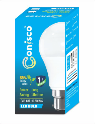 Conisco 12 W Basic Round B22 D LED Bulb(White)