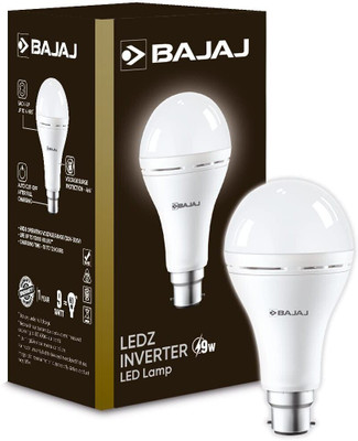 BAJAJ 9 W Inverter Standard B22 Inverter Bulb(White)