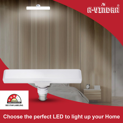 AVINDRA 10 W Basic T-Bulb B22 LED Bulb(White)
