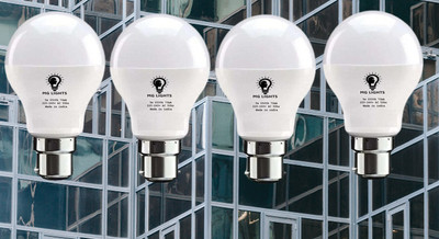 mg lights 5 W Basic Arbitrary B22 LED Bulb(White, Pack of 4)