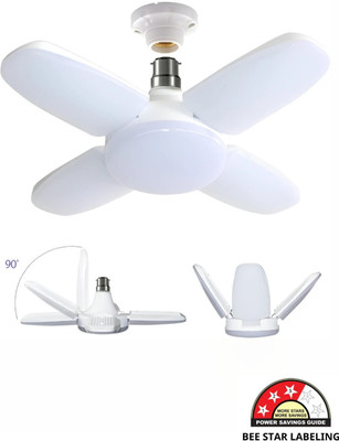 H Decor 28 W Basic Standard B22 LED Bulb(White)