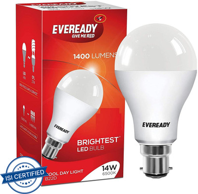 EVEREADY 9 W Basic Standard B27 LED Bulb(White)