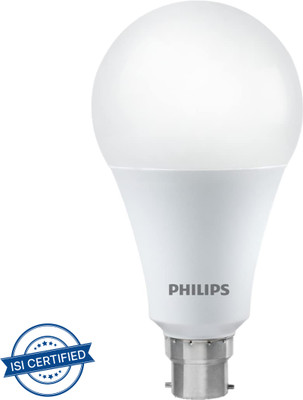 PHILIPS 26 W Basic Standard B22 LED Bulb(White)