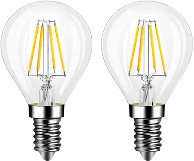 Volt Light 4 W Basic Round E14 LED Bulb(Yellow)