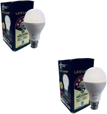 STARLIGHT 12 W Basic Standard B22 LED Bulb(White, Pack of 2)