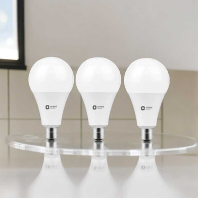 ORIENT 7 W Basic Standard B22 LED Bulb(White, Pack of 3)