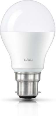 Magik 15 W, 8 W, 0.5 W Basic Round B22 LED Bulb(Multicolor)