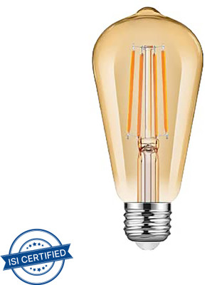 SHBK 4 W Basic Round E27 LED Bulb(Yellow, White)