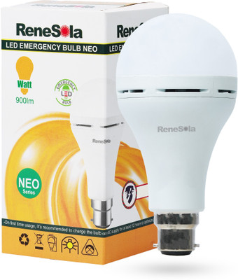 Renesola 14 W Inverter Round B22 LED Bulb(White)