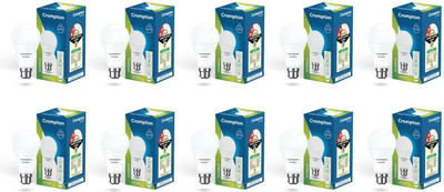 Crompton 14 W Basic Round B22 LED Bulb(White, Pack of 10)