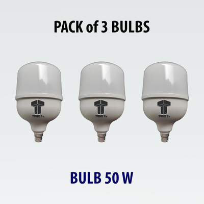 TENZ 50 W Basic U-Tube LED Bulb(White, Pack of 3)
