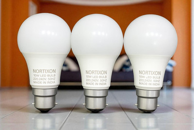 NORTIXON 10.5 W Eye Safety Compliance Round B22 LED Bulb(White)