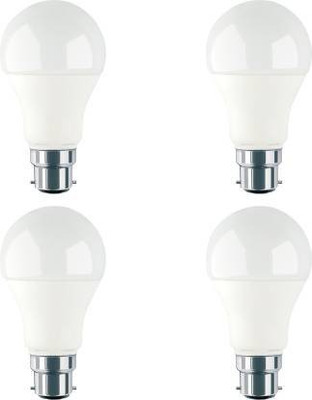 NIHAKA 9 W Basic Round B22 LED Bulb(White, Pack of 4)