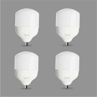 RASHMI 40 W Basic Standard B22 LED Bulb(White, Pack of 4)