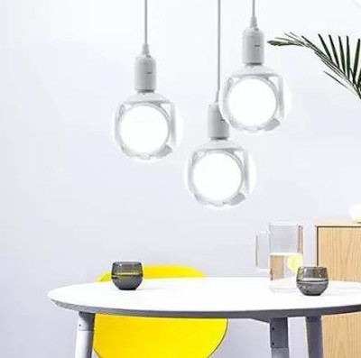 spark world 40 W Basic Round B22 LED Bulb(White)