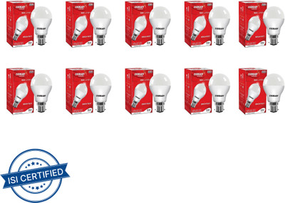 EVEREADY 9 W Standard B22 LED Bulb  (White, Pack Of 10) For Rs. 599 @ 48 %