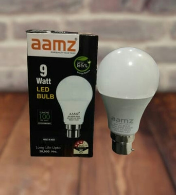 aamz 9 W Basic U-Tube B22 LED Bulb(White)