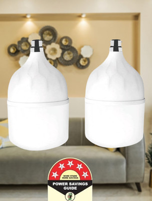Dunagiri 35 W Basic Standard B22 D LED Bulb(White, Pack of 2)