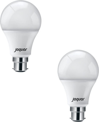 Jaquar 9 W Basic Round B22 LED Bulb(White, Pack of 2)