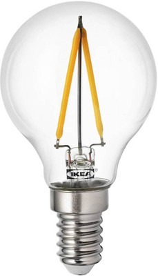 IKEA 1 W Basic Arbitrary E14 LED Bulb(Clear)