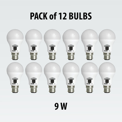 TENZ 9 W Basic U-Tube LED Bulb(White, Pack of 12)