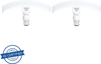 PHILIPS 12 W Basic T-Bulb B22 LED Bulb(White, Pack of 2)