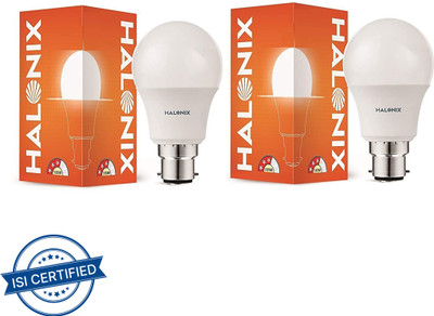 HALONIX 2.9 W Basic Round B22 D LED Bulb(White, Pack of 2)