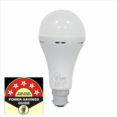 gso 9 W Inverter Standard B22 LED Bulb(White)