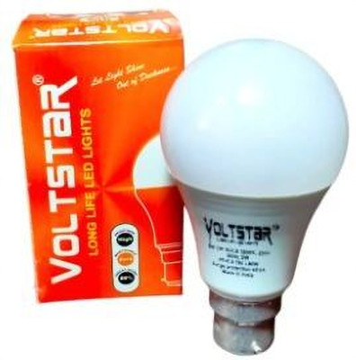 Voltstar 9 W Basic Standard B22 LED Bulb(White)